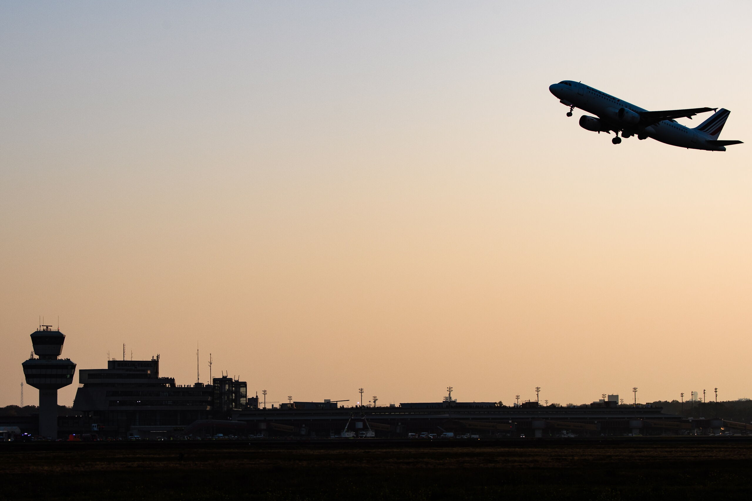Een Airbus A320 van Air France.