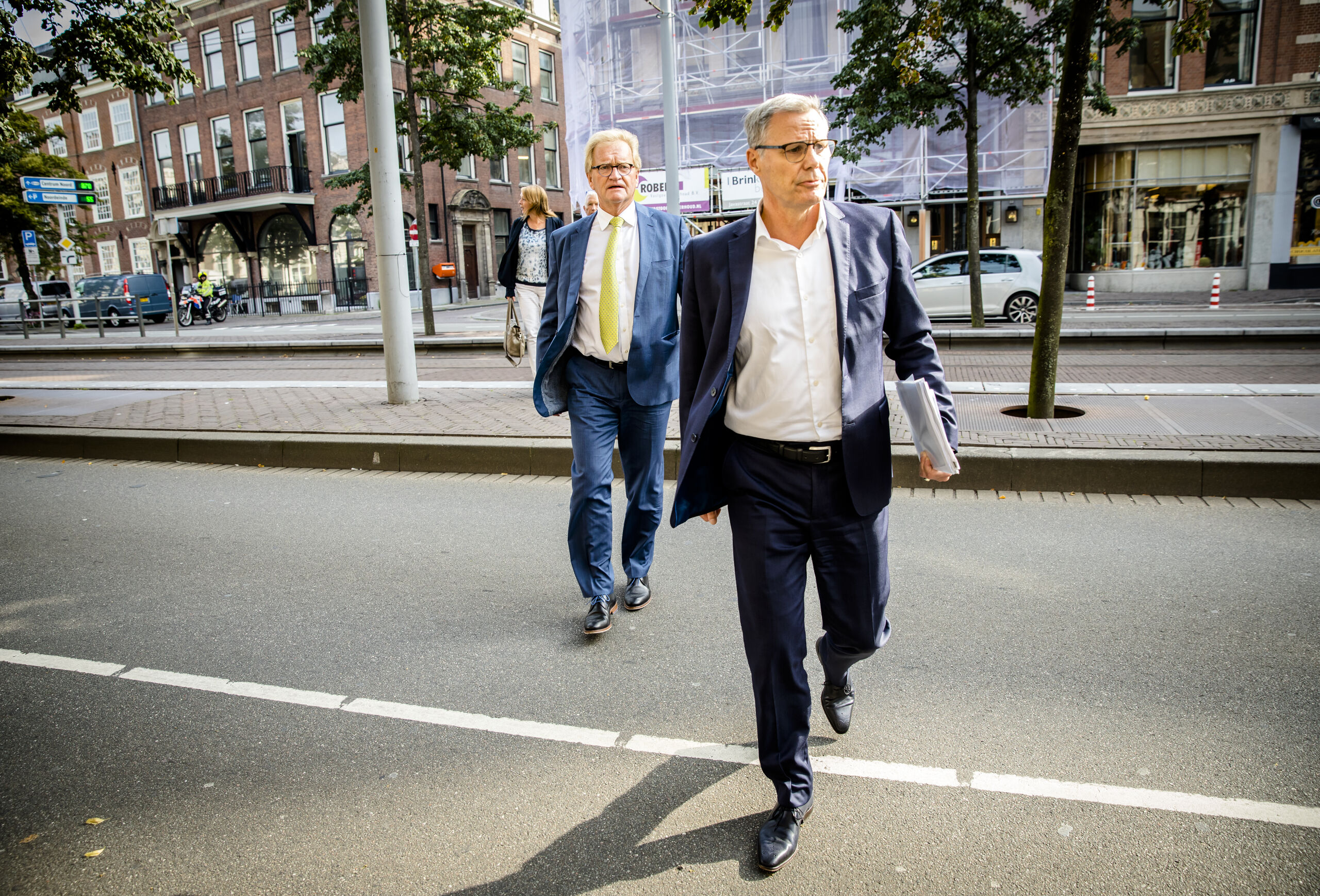 Hans de Boer en Han Busker.