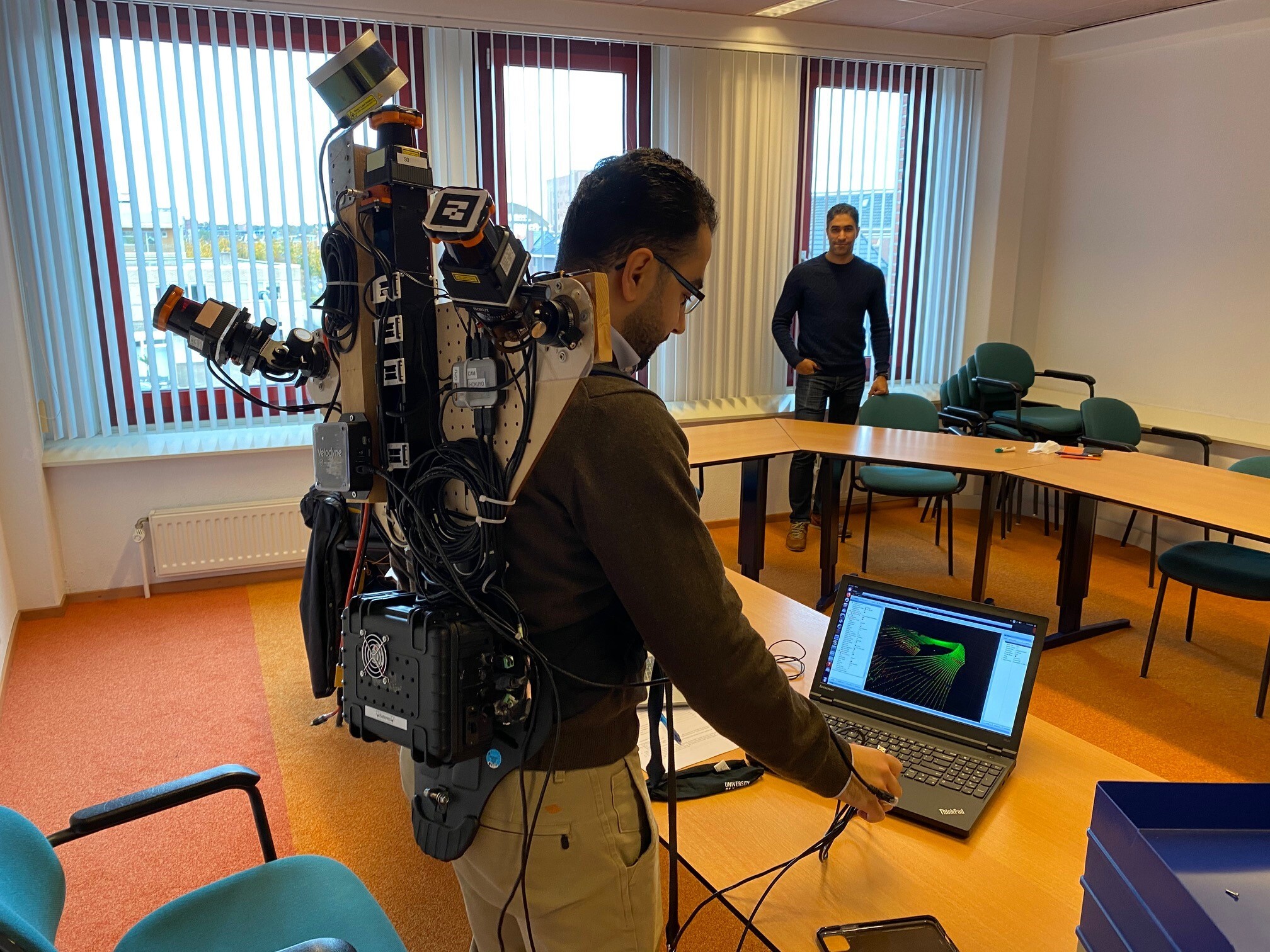 De scanrobot in kwestie