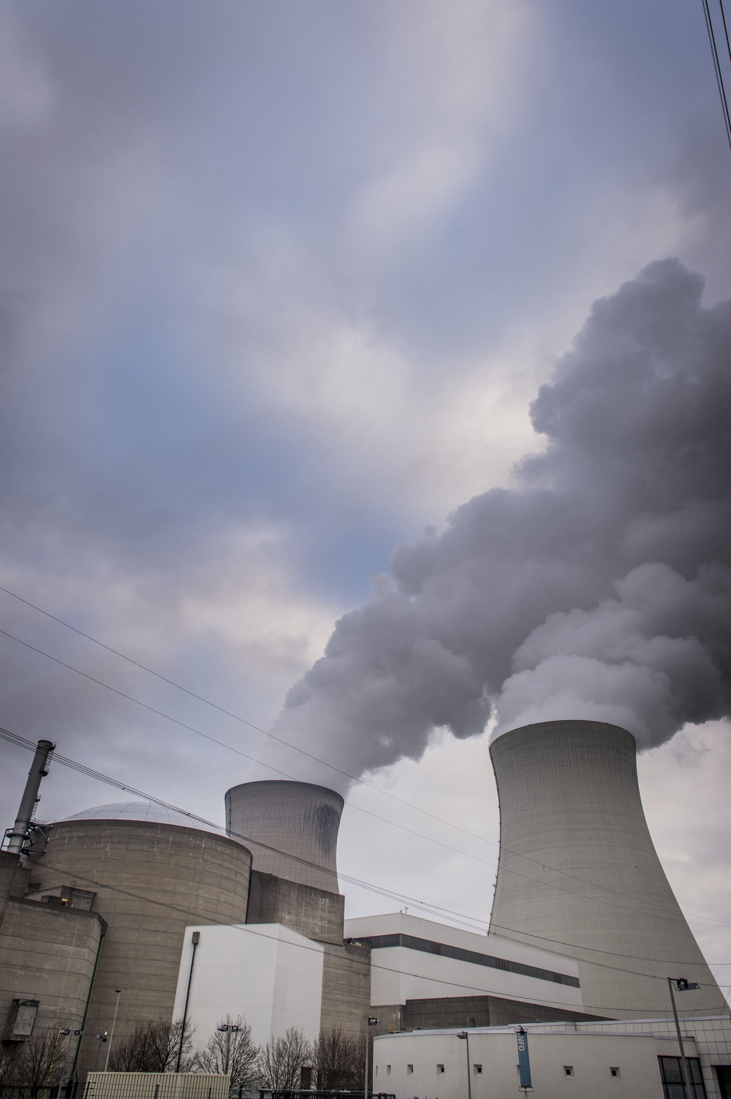 Kernreactor in Doel, bij Antwerpen